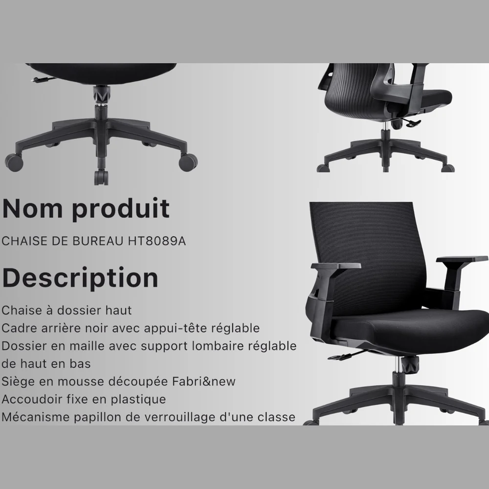 CHAISE DE BUREAU