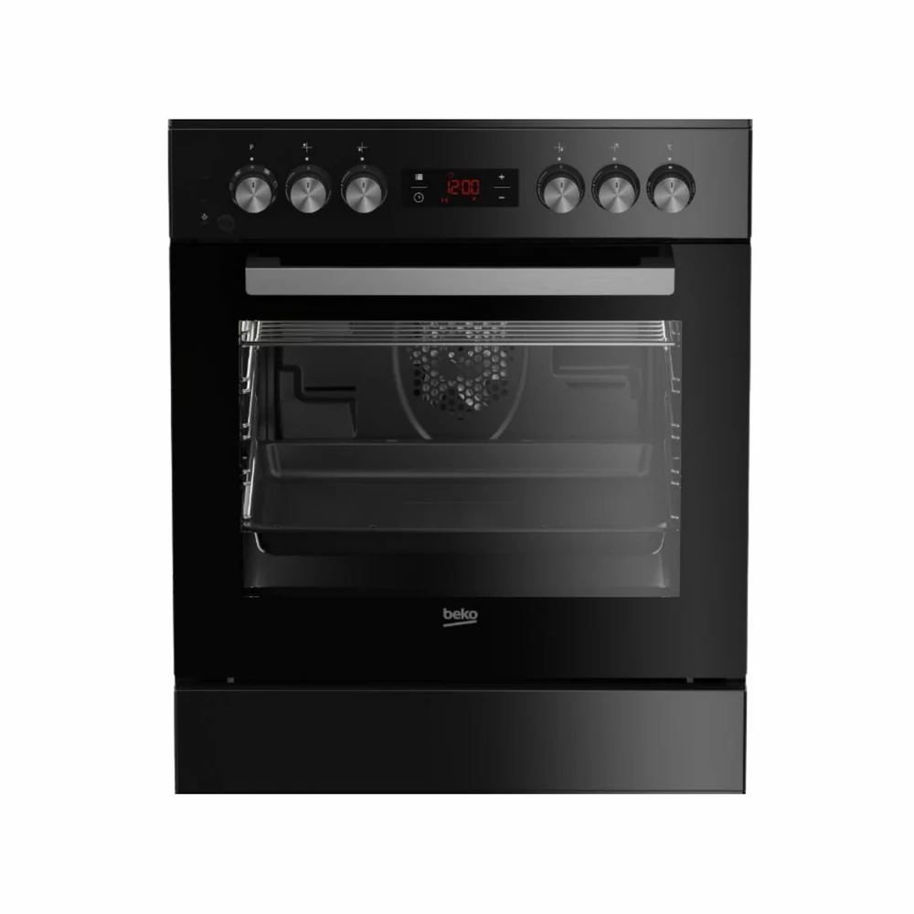 CUISINIÈRE BEKO 4 FEUX + FOUR ÉLECTRIQUE