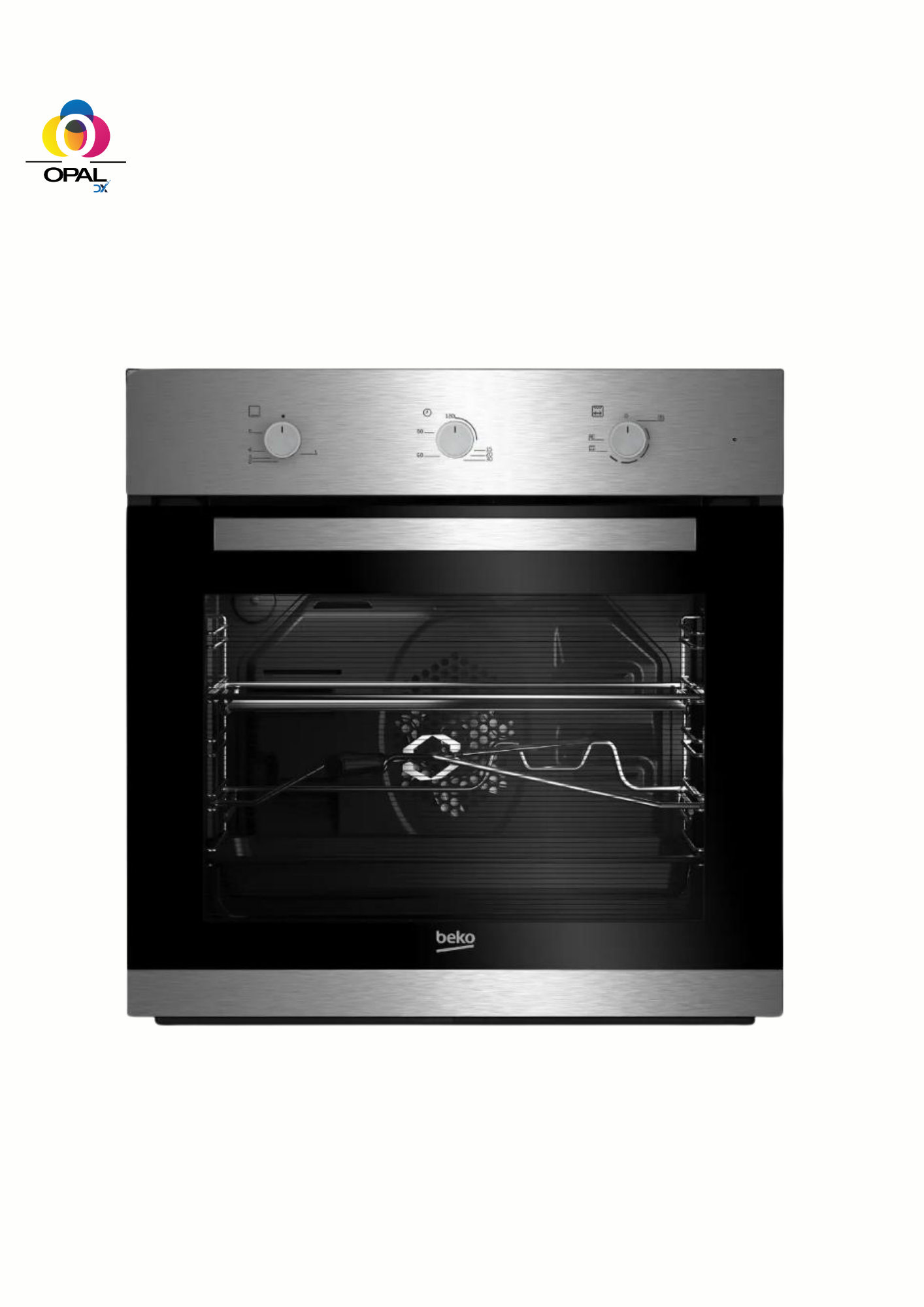 FOUR BEKO ENCASTRABLE À GAZ INOX 60/60
