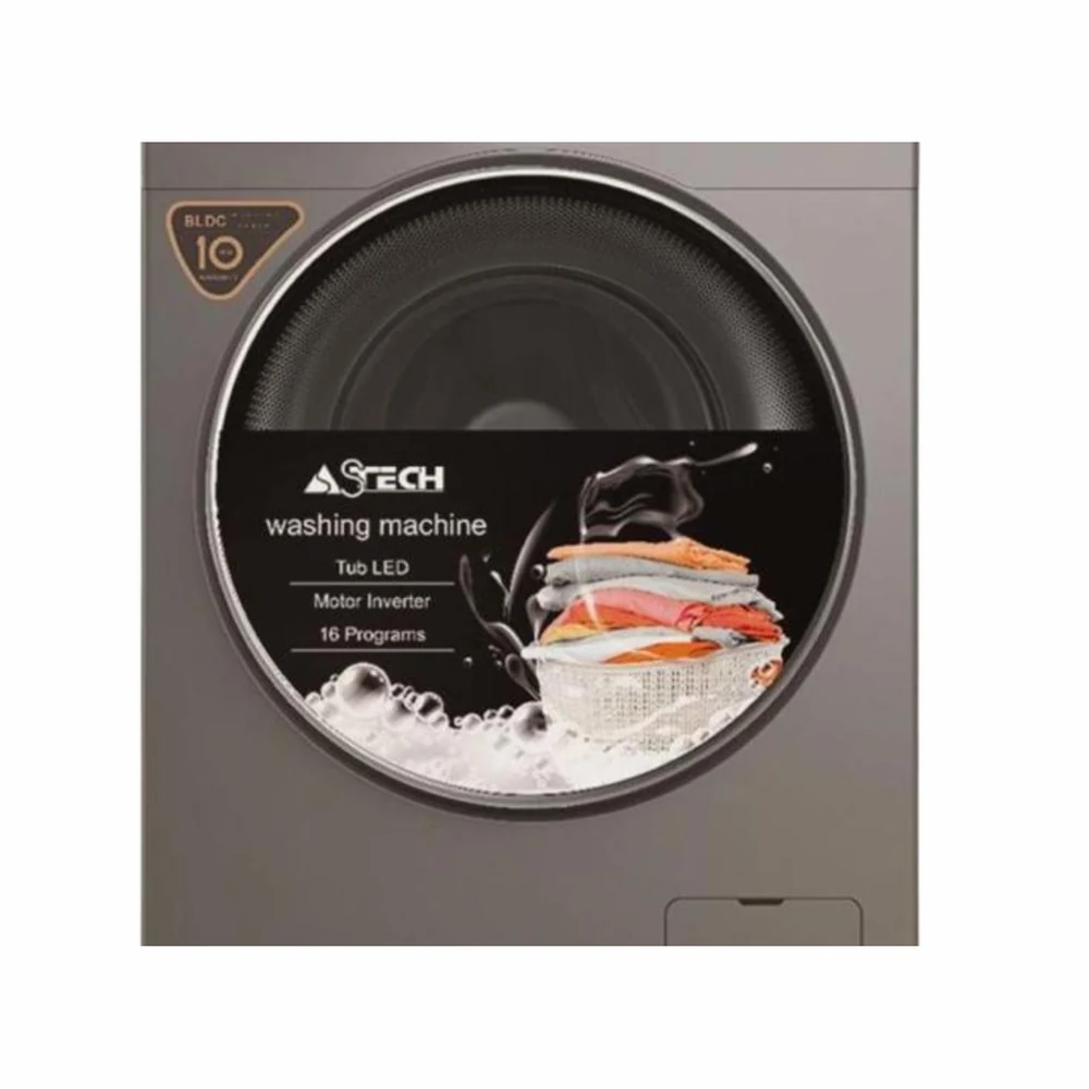MACHINE À LAVER ASTECH 12KG INVERTER GRIS