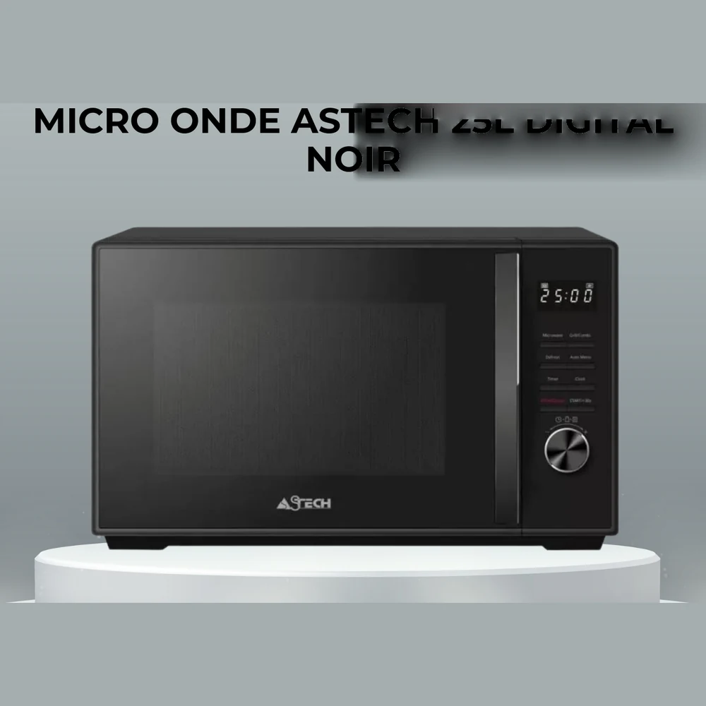 MICRO ONDE ASTECH 25L DIGITAL NOIR