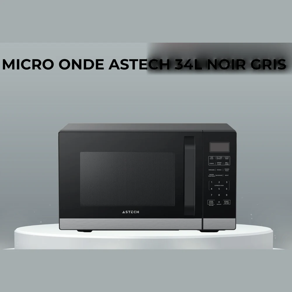 MICRO ONDE ASTECH 34L NOIR GRIS