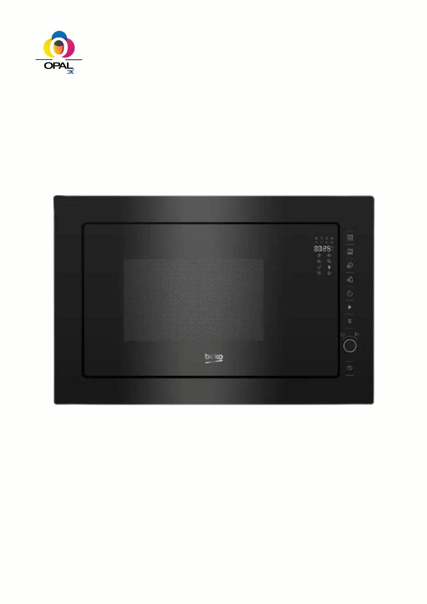 MICRO ONDE BEKO ENCASTRABLE NOIR 25LITRES