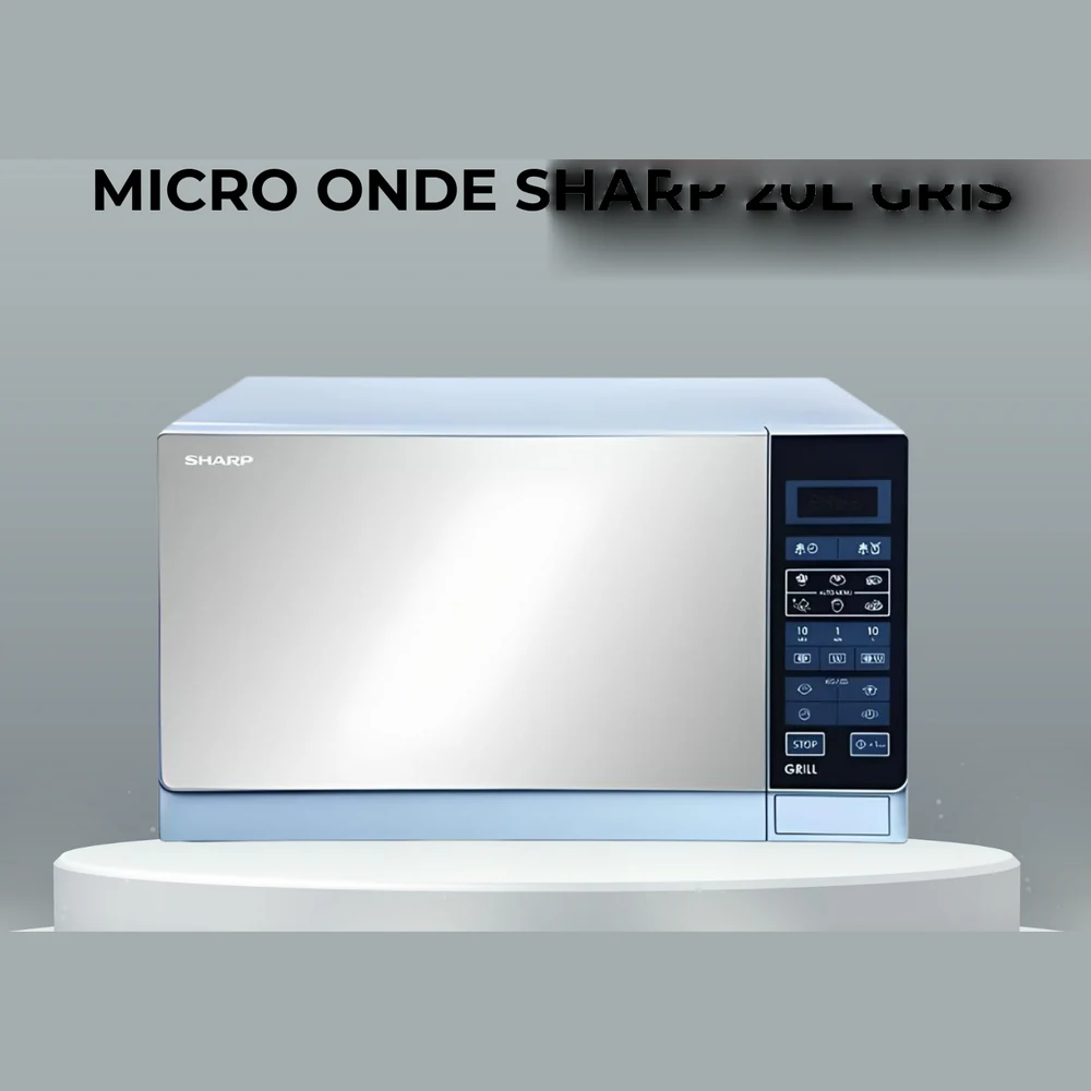 MICRO ONDE SHARP 20L GRIS