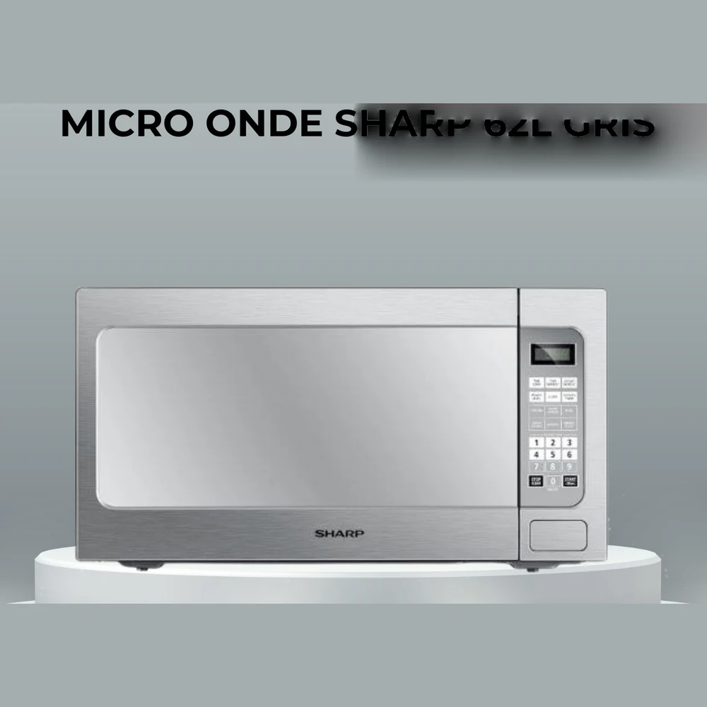 MICRO ONDE SHARP 62L GRIS