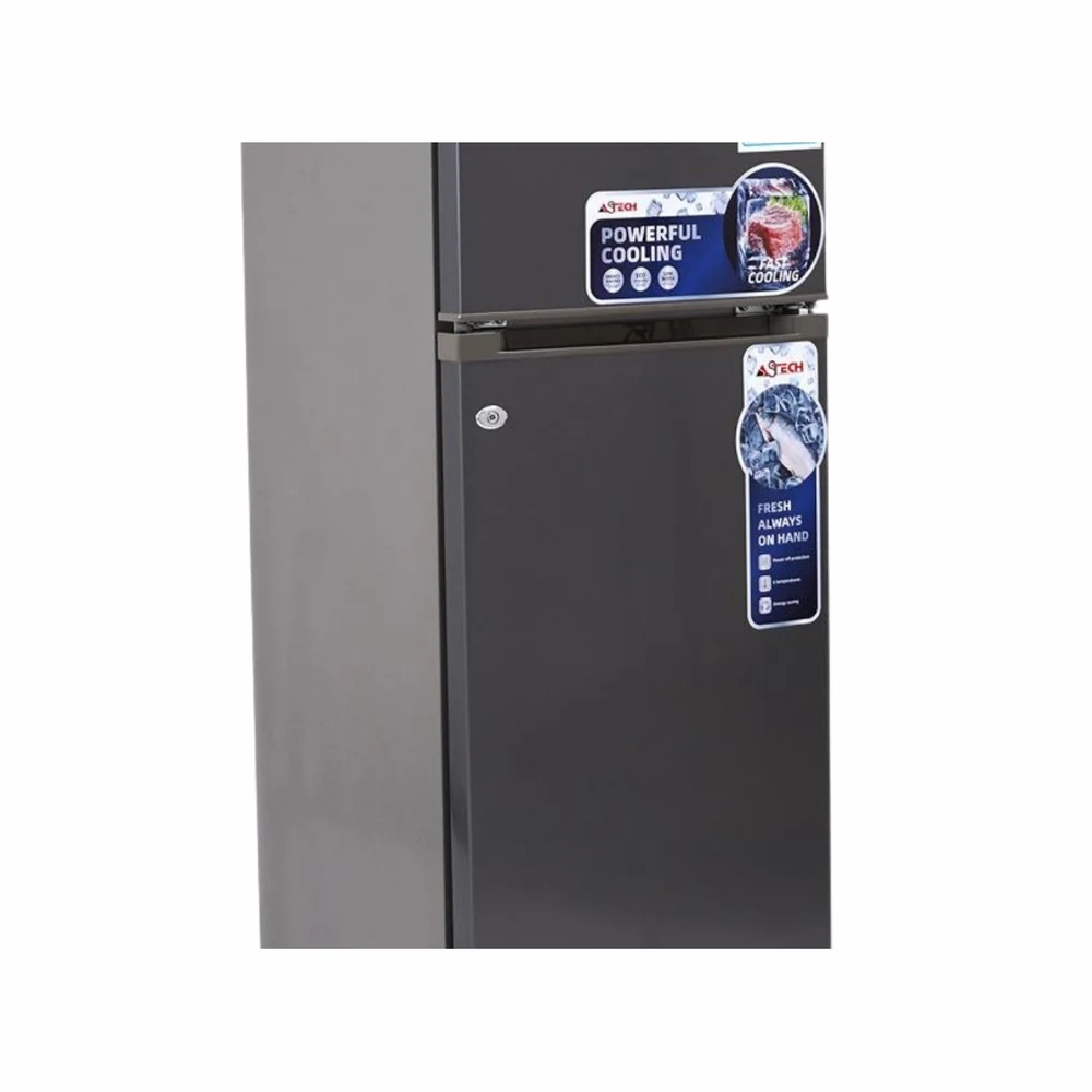 REFRIGERATEUR ASTECH 2 PORTES GRIS 138 LITRES