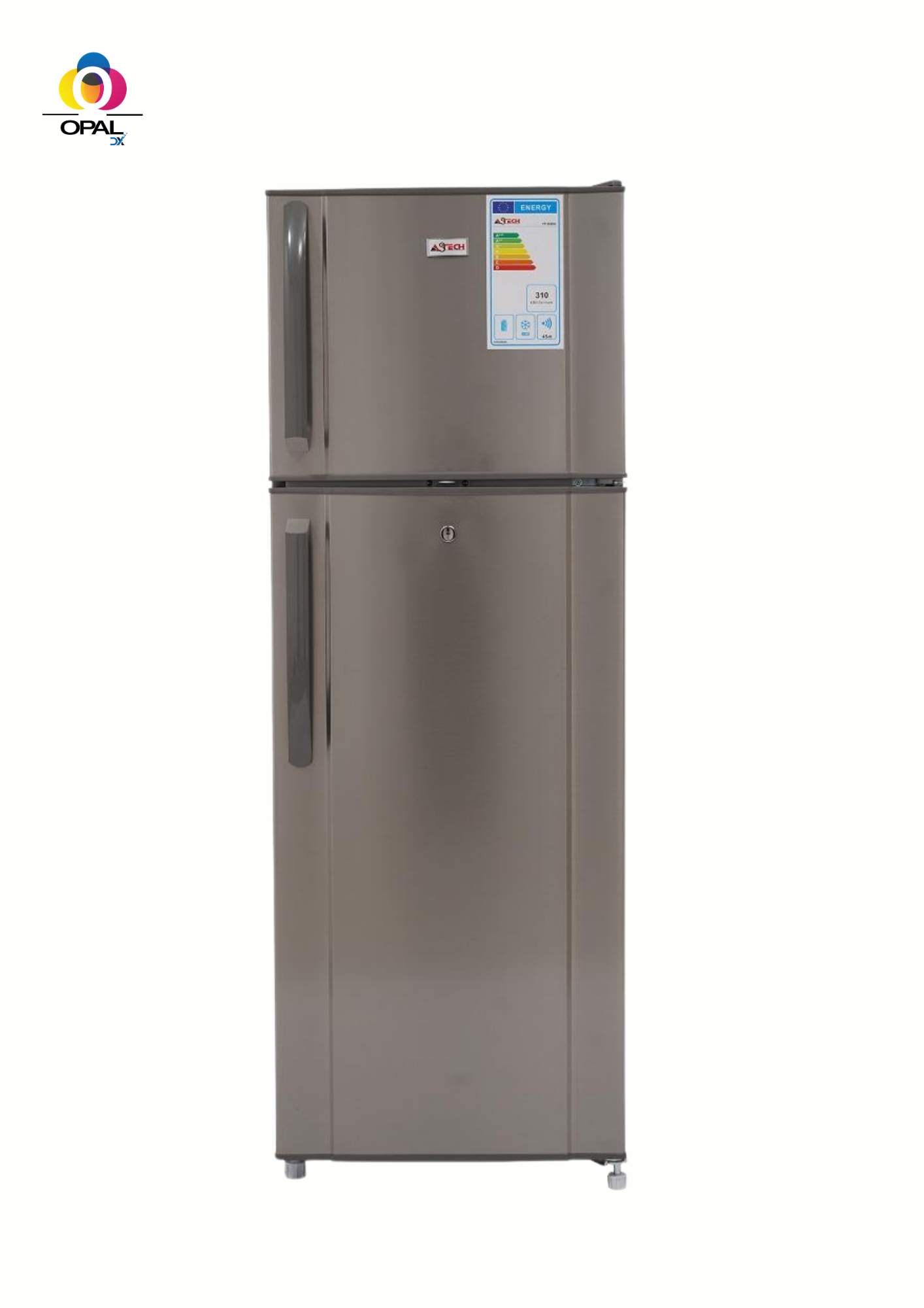 RÉFRIGÉRATEUR ASTECH 2 PORTES 250LITRES
