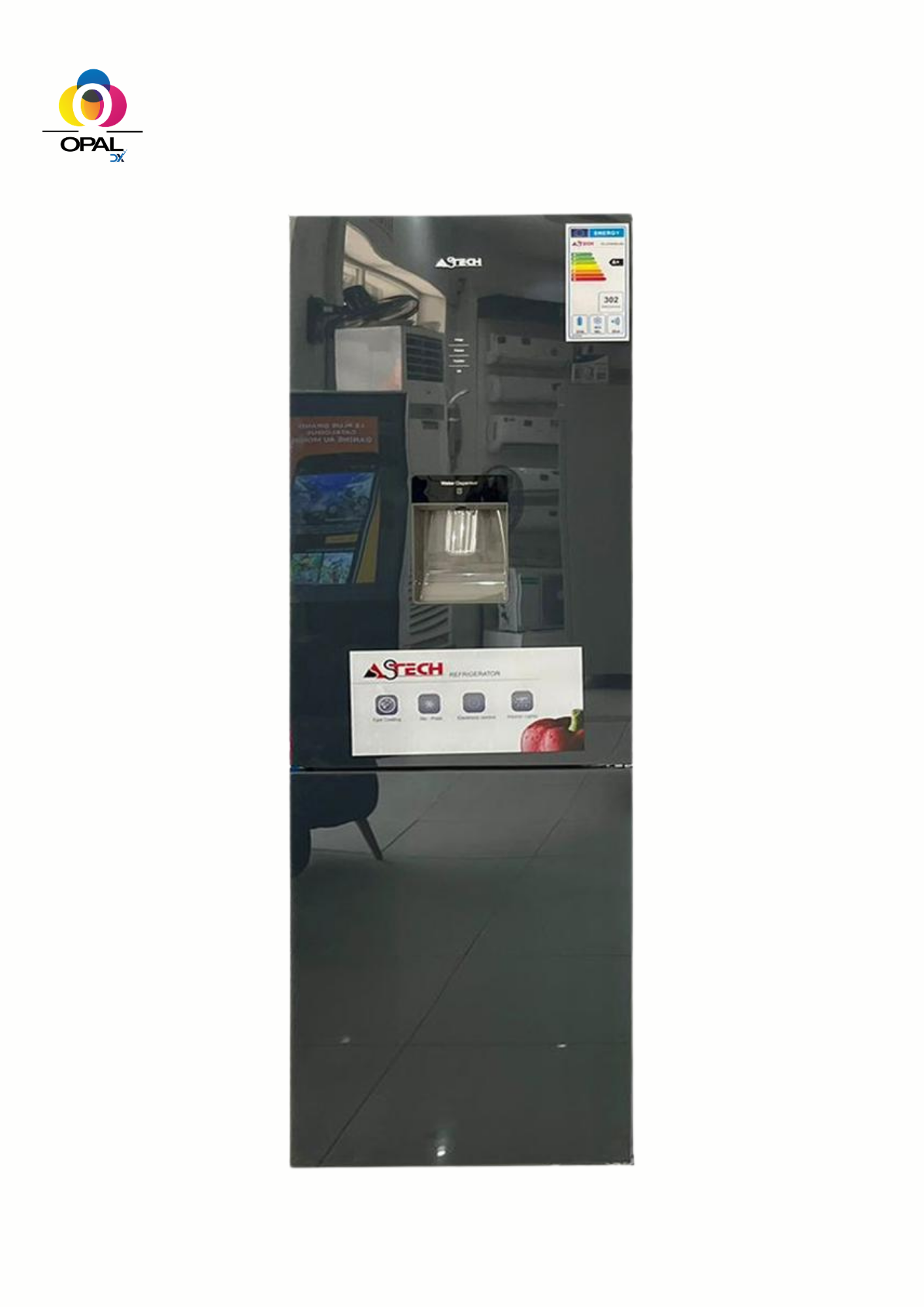 RÉFRIGÉRATEUR ASTECH COMBINÉ 3 TIROIRS 322LITRES