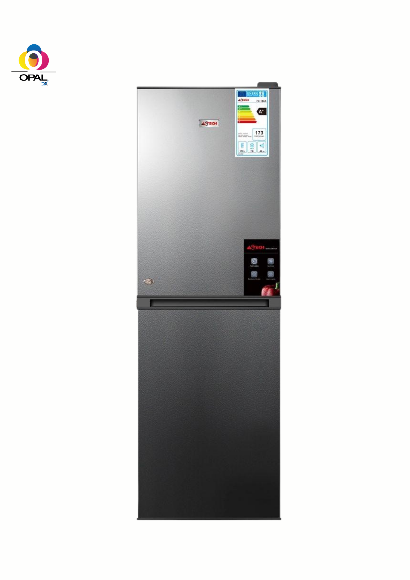 RÉFRIGÉRATEUR ASTECH COMBINÉ 3 TIROIRS 180LITRES