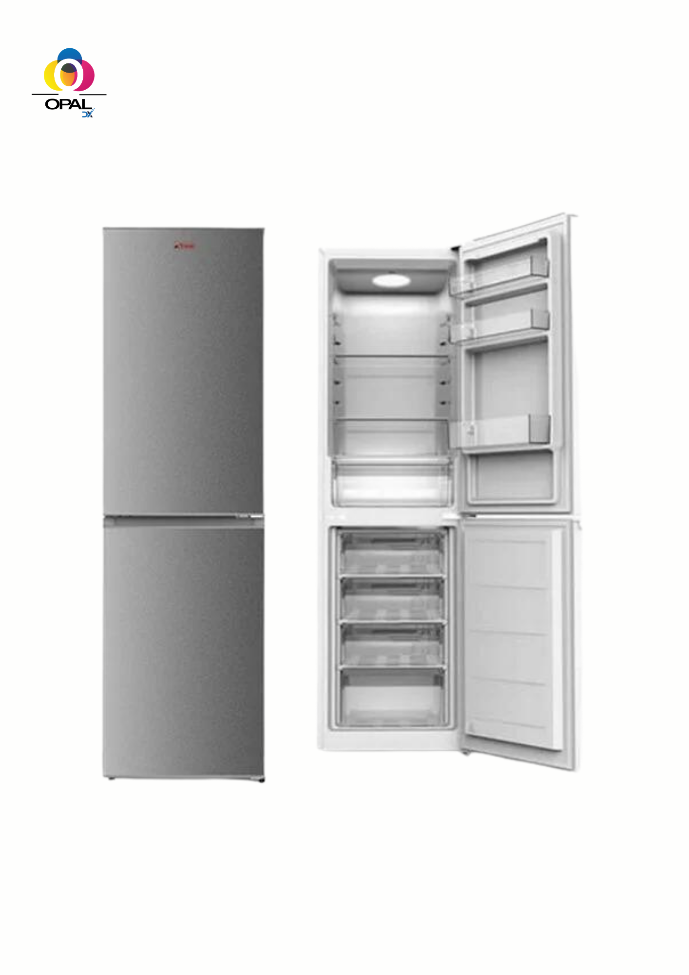RÉFRIGÉRATEUR ASTECH COMBINÉ 4 TIROIRS 260LITRES