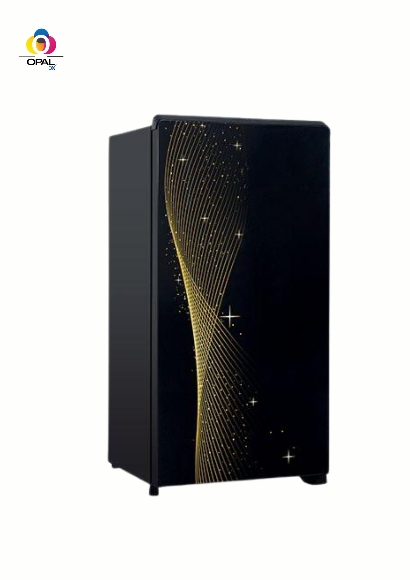 Réfrigérateur HAIER 1PORTE NOIR GOLD - 145LITRES