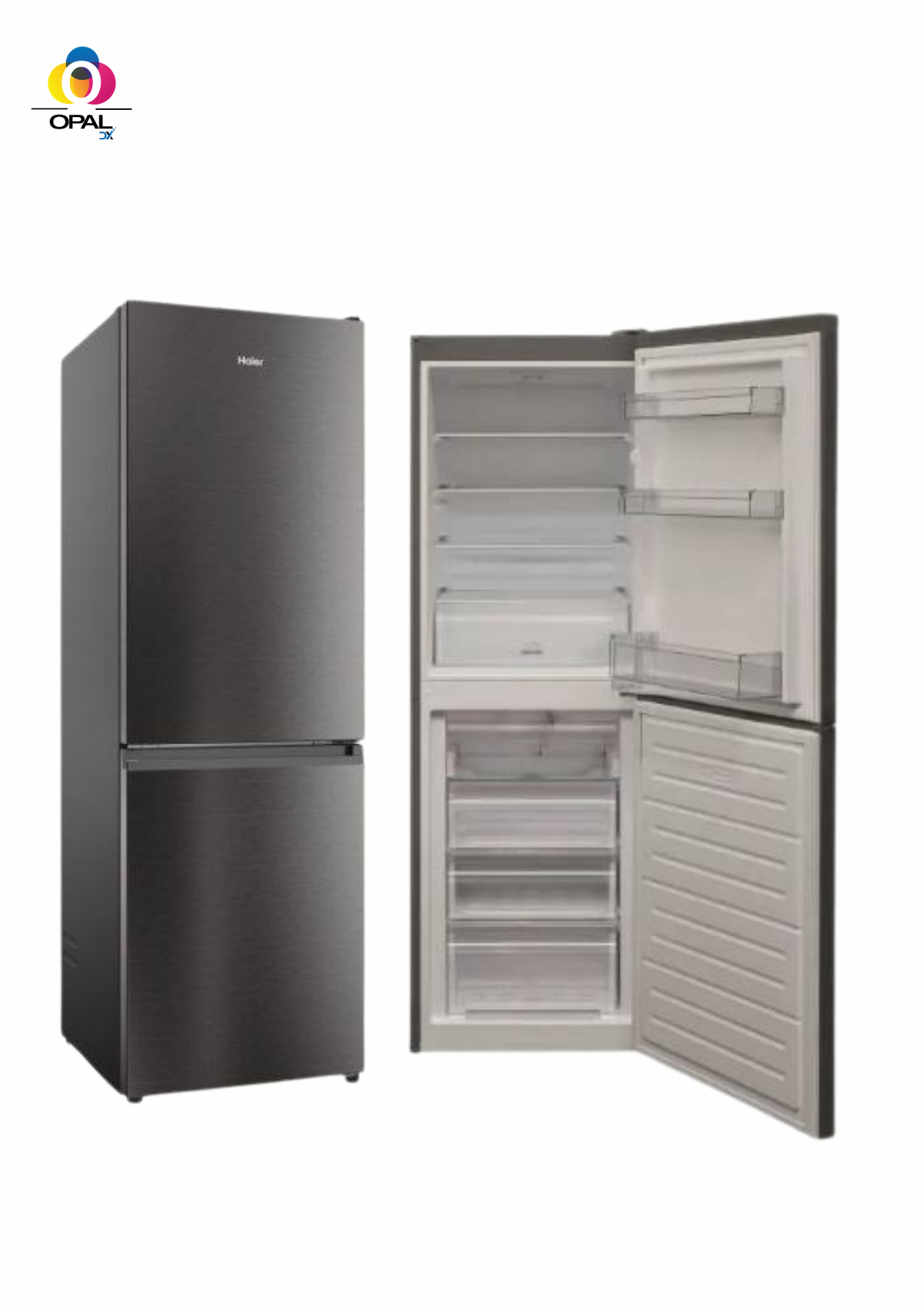 RÉFRIGÉRATEUR HAIER COMBINÉ 4TIROIRS - 246LITRES