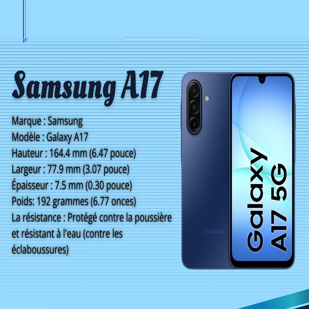 SAMSUNG GALAXY A17