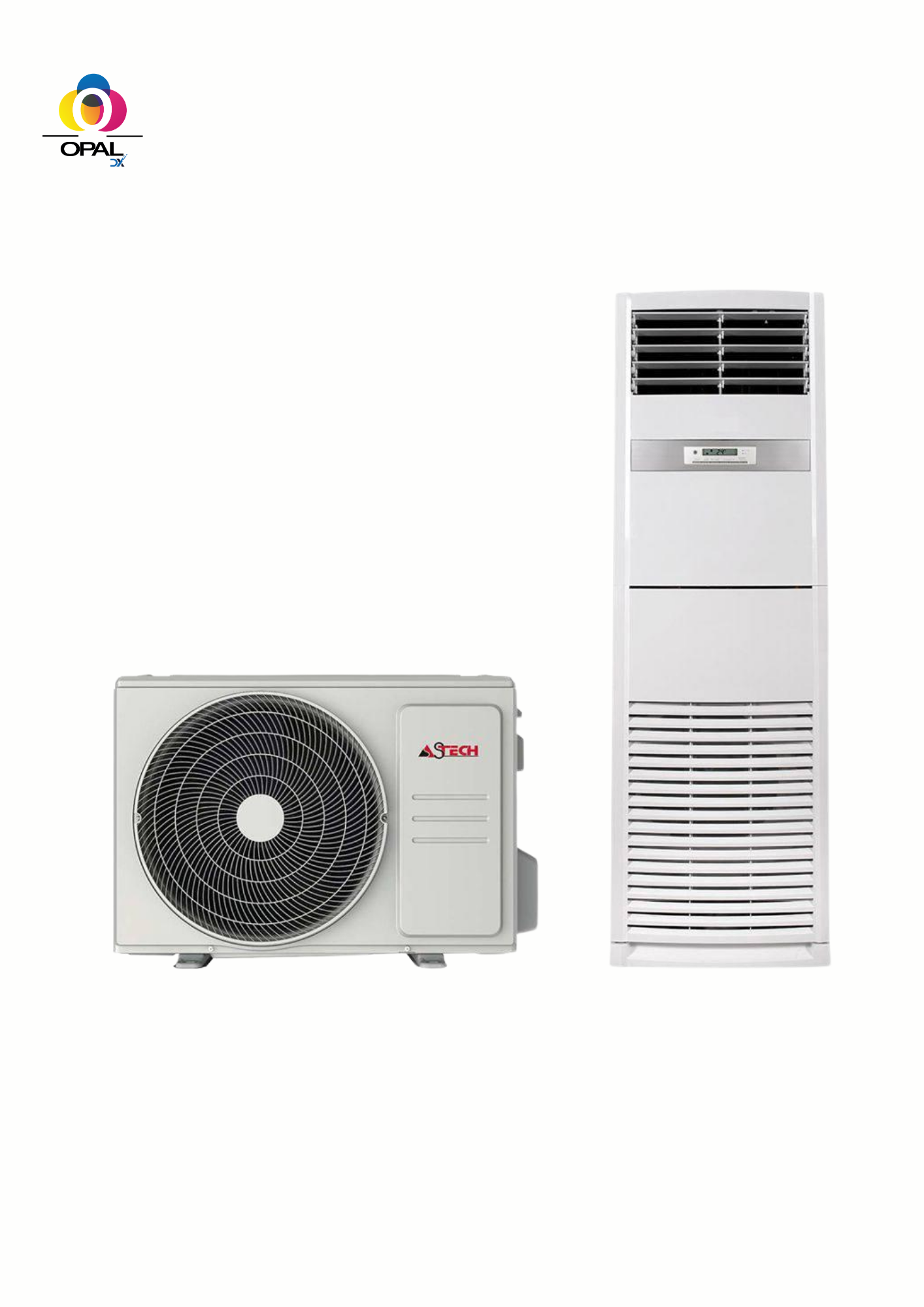 SPLIT ASTECH ARMOIRE INVERTER 48000BTU