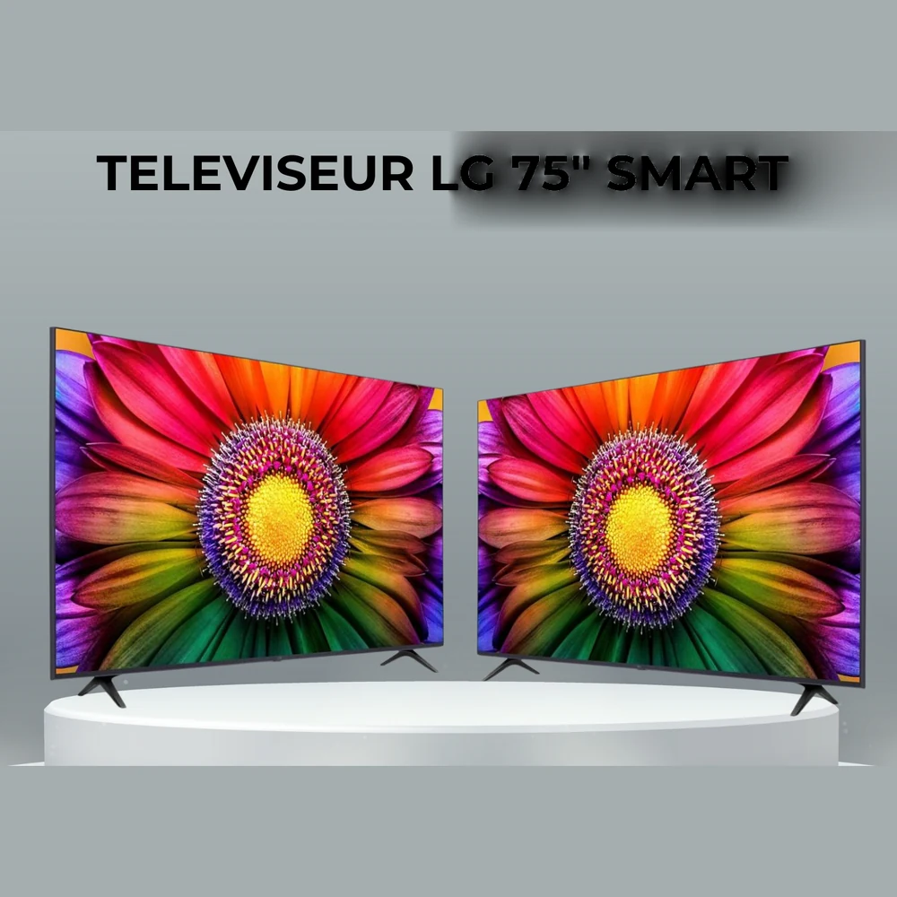 TÉLÉVISEUR LG 75" SMART