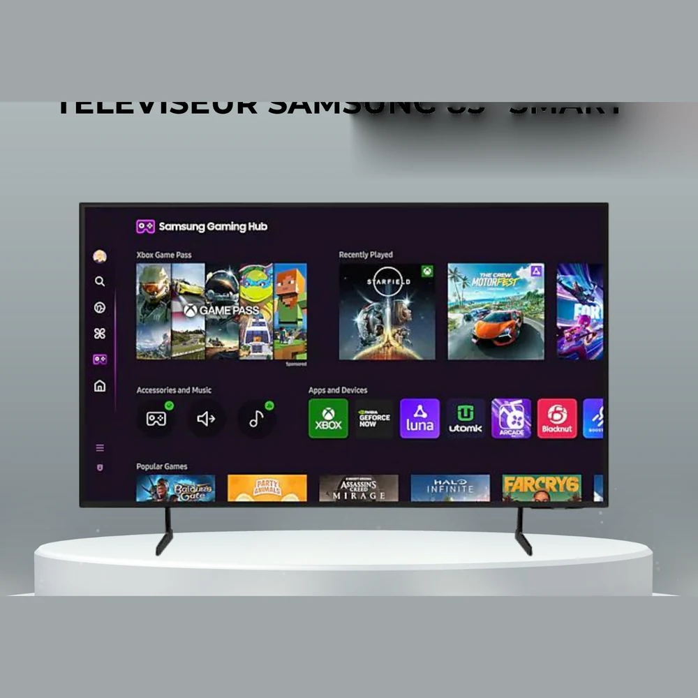 TÉLÉVISEUR SAMSUNG 85" SMART